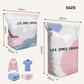 🥳LAST DAY BUY 2 GET 1 FREE!!💞50K+ SOLD!🧳💨 50% OFF! No‑Pump Vacuum Storage Bags – Press & seal, no pump needed. Saves 80% space, keeps clothes dry & dust‑free. Perfect for bulky bedding & off‑season gear. 🛏️🗄️