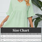 💖LAST DAY SALE 50% OFF💷👕Women's Tops Casual V Neck Ruffle Sleeve T Shirts Babydoll Loose Fit Peplum Top🌿