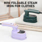 👔2026 HOT SALE🥳50K+ SOLD!✨Mini Foldable Steam Iron – Dual Function, 50ml Tank, Rotatable Handle ✈️