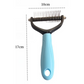 ⏰LAST DAY SALE: Only £6.99🔥Dual-Sided Pet Grooming Comb for Dogs & Cats