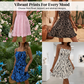 🌈2026 Summer Hot Sale 50% OFF!✨🎀Tie-Front Smocked Dress – Spaghetti Straps, Ruffle Hem & Flattering Smocked Bodice 🌸