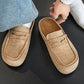👞 50% OFF NOW! ✨ Suede Backless Loafer Mules – Slip-On & Breathable – Soft Microfiber & Rubber Sole – Casual Comfort 🚶‍♂️