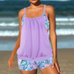 🎉LAST DAY SPECIAL PRICE ONLY ￡14.99!!🌸 Plus Size Friendly Tankini & Boyshort Swim Set – Quick Dry Beach Swimwear 🏊‍♀️