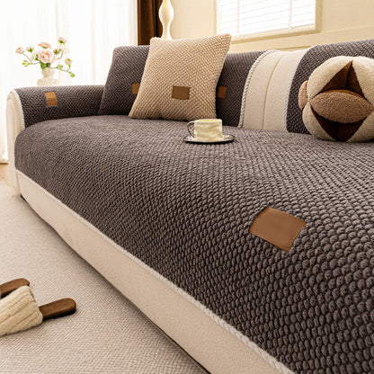 🎄Christmas Sale 50% OFF💕Pet-Friendly Plush Sofa Cover 🛋️ | Non-Slip Wear-Resistant Dustproof Sofa Protector for 2/3/4-Seater & Sectional Sofas 🐾✨