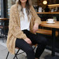 🌸LAST DAY SPECIAL SALE 70% OFF🌸Women's Open Front Slouchy Knit Cardigan