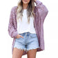 🌸LAST DAY SPECIAL SALE 70% OFF🌸Women's Open Front Slouchy Knit Cardigan