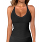 💖Last Day Special Price ￡9.99!! & 50% OFF💥Women's Ribbed V-Neck Tank Top👚