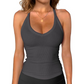 💖Last Day Special Price ￡9.99!! & 50% OFF💥Women's Ribbed V-Neck Tank Top👚