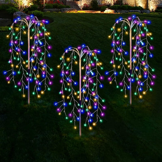 ⏳Limited-time Sale: ONLY ￡11.99!! ✨LuminaGlow™ Solar Firework Garden Lights – Waterproof Starburst Stake Lamps for Paths, Patios & Parties 🌟🌧️✨ (Multi-Colour)