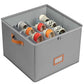 👟50% OFF NOW!📦Shoe Storage Box for Closet Foldable Organiser with Clear Lid & Reinforced Handles Fits 16-Pair Slippers Space-Saving Bin for Closet Organisation✨