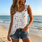 🏖️Summer Hot Sale 60% OFF🏝️🌸Women's Floral Print Tank Top – Chic V-Neck & Flowy Fit – Summer Wardrobe Essential🌞