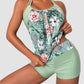 🩱2026 Hot Sale 49% OFF👙Tankini Swimsuits Tummy Control Two Piece Blouson Bathing Suit