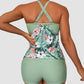 🩱2026 Hot Sale 49% OFF👙Tankini Swimsuits Tummy Control Two Piece Blouson Bathing Suit