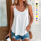 📢2026 HOT SALE 50% OFF👚👍Women's Spaghetti Strap Camisoles Eyelet Embroidery Scoop Neck Tank Tops