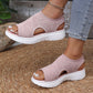 ⏳2026 Summer Hot Sale 70% OFF🎁Women’s Knit Platform Sandals – Lightweight, Breathable & Arch-Supported 🏝️☁️  Cushioned Memory Foam Footbed • Non-Slip Sole • All-Day Comfort for Summer Walks, Holidays & City Days 🎁🇬🇧