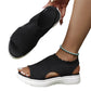 ⏳2026 Summer Hot Sale 70% OFF🎁Women’s Knit Platform Sandals – Lightweight, Breathable & Arch-Supported 🏝️☁️  Cushioned Memory Foam Footbed • Non-Slip Sole • All-Day Comfort for Summer Walks, Holidays & City Days 🎁🇬🇧