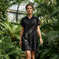 👕LIMITED-TIME 50% OFF!✨Casual Short Sleeve Dress – Button Front, Pockets, Breezy Fit🌿