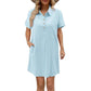 👕LIMITED-TIME 50% OFF!✨Casual Short Sleeve Dress – Button Front, Pockets, Breezy Fit🌿