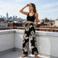 💖LAST DAY SALE 50% OFF💷Women's Summer Wide Leg Pants Flowy Drawstring Elastic Waist Trousers with Pockets