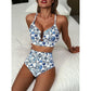 🌊💕2026 Summer Hot Sale 70% OFF👙✨Women's Floral High Waisted Tummy Control Bikini Set