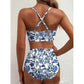 🌊💕2026 Summer Hot Sale 70% OFF👙✨Women's Floral High Waisted Tummy Control Bikini Set