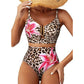 🌊💕2026 Summer Hot Sale 70% OFF👙✨Women's Floral High Waisted Tummy Control Bikini Set