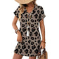 📢🌈2026 Summer Hot Sale 49% OFF💃Women's Summer Casual V-Neck T-Shirt Dress