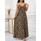 👗2026 Hot Sale 50% OFF💃✨Women's V-Neck Leopard Print Maxi Dress with Pockets