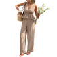 🏖️Limited Time Sale 50% OFF!🌞Women's 2-Piece Striped Tie-Waist Co-ord Set – Sleeveless Blouse & Wide-Leg Trousers 💫🌿  Vintage Boho Style • Casual Commuter Wear • Lightweight & Flowy💃