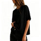 👚Hot Sale 50% OFF☁️2026 Women's Loose Oversized Basic Tee Comfortable Soft Fabric Flattering Fit 🌸