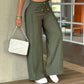 ⏳Last Day Sale Only ￡15.99!!👖💥Women's High-Waisted Straight Leg Trousers – Front seam & elastic back – Versatile, comfortable & perfect for office or casual wear✨🌸