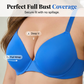 🏆Last Day Special Price £8.99💙Women's Deep V Push Up Padded Everyday Bras👍Enhancer Outdoorfun Low Plunge Breathable Classic Style💐