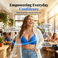 🏆Last Day Special Price £8.99💙Women's Deep V Push Up Padded Everyday Bras👍Enhancer Outdoorfun Low Plunge Breathable Classic Style💐