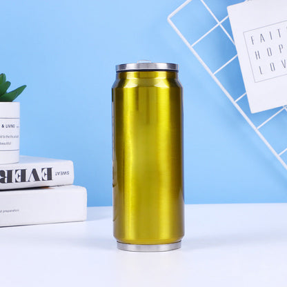 🏆 Last Day Special Price £9.77 ! 🥤Double-Layer Stainless Steel Cola Can-Shaped Insulated Cup