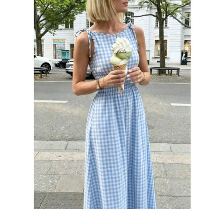 🌈2026 Summer Hot Sale 50% OFF!✨Women’s Off Shoulder Bubble Sleeve Slit Summer Dress – Elegant Holiday & Party Midi Dress