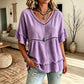 ⌛LAST DAY SALE ONLY ￡13.99!!🌸 Best Sellers-Women's Bohemian Hollow-Out Fringe Top