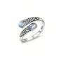 ⏳Limited-time 50% off⏰Vintage Adjustable Open Ring with Teardrop Glowing Zircon💧💍