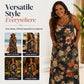 Women's Plus Size V-Neck Sleeveless Maxi Dress