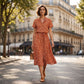 🔥Last Day Special Sale 60% OFF!!💝Women Casual Floral Printed Midi Dress