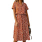 🔥Last Day Special Sale 60% OFF!!💝Women Casual Floral Printed Midi Dress