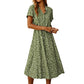 🔥Last Day Special Sale 60% OFF!!💝Women Casual Floral Printed Midi Dress
