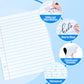 📝FLASH SALE! Lined Magnetic Dry Erase Whiteboard – Smudge-Free Wipeable Surface, Sticks To Fridges & Steel Cabinets!