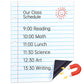 📝FLASH SALE! Lined Magnetic Dry Erase Whiteboard – Smudge-Free Wipeable Surface, Sticks To Fridges & Steel Cabinets!