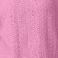Women's Eyelet Ruffle Sleeve Top