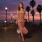 Women's Casual V-Neck Sleeveless Maxi Dress