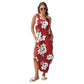 Women's Casual V-Neck Sleeveless Maxi Dress