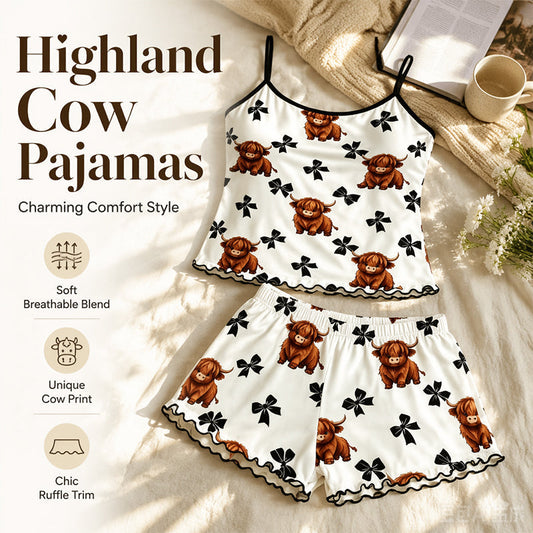 🌸LAST DAY SALE ONLY ￡9.99!!🌸Summer Sleepless Spaghetti Strap Cami Sleepwear Set