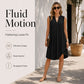 🔥👗LAST DAY SALE 60% OFF⚡50K+ SOLD💕Pleated V-Neck Dress | Timeless Elegant Lightweight Daily Dress🌸