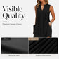 🔥👗LAST DAY SALE 60% OFF⚡50K+ SOLD💕Pleated V-Neck Dress | Timeless Elegant Lightweight Daily Dress🌸
