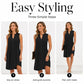 🔥👗LAST DAY SALE 60% OFF⚡50K+ SOLD💕Pleated V-Neck Dress | Timeless Elegant Lightweight Daily Dress🌸